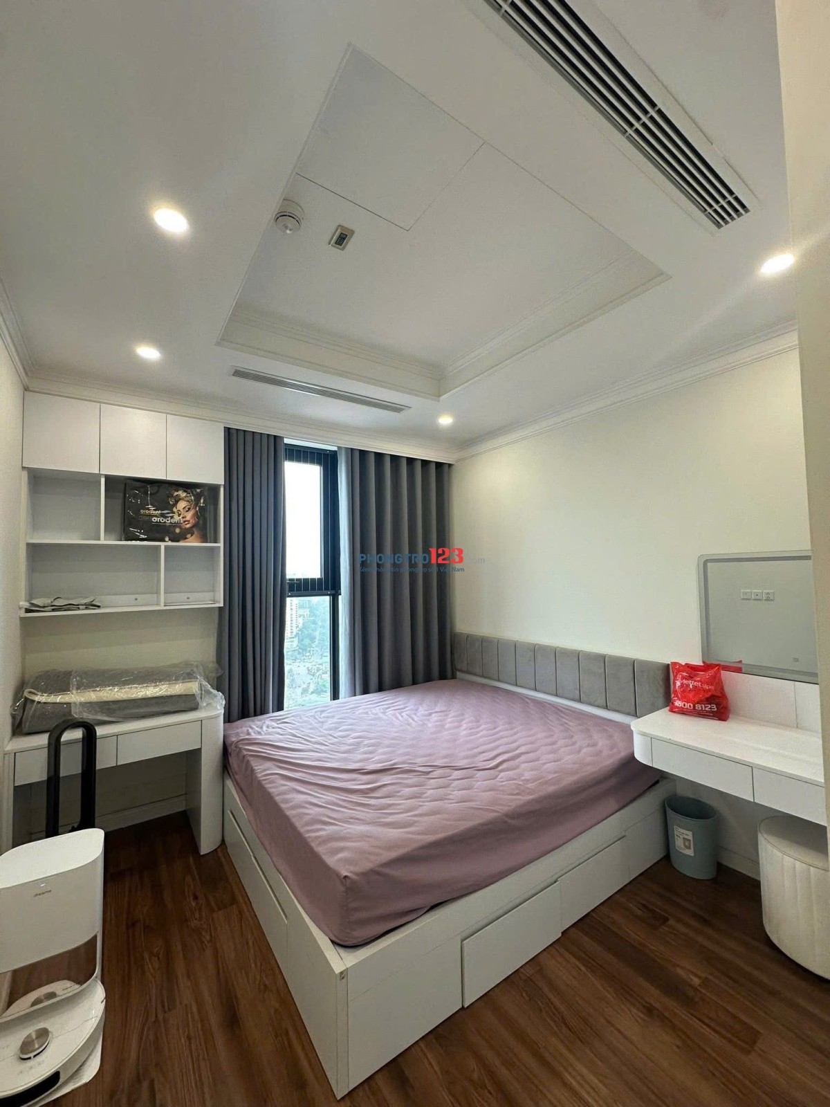 C/hộ Ruby Garden, Nguyễn Sỹ Sách, TB, 80m2, 2PN, 2WC, Nội thất, 10tr/t