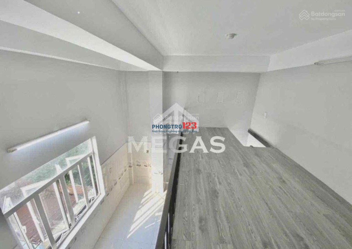 Phòng Trọ Siêu Rộng Mới Gác Cao 2m ngay Lê Văn Sỹ Trung Tâm