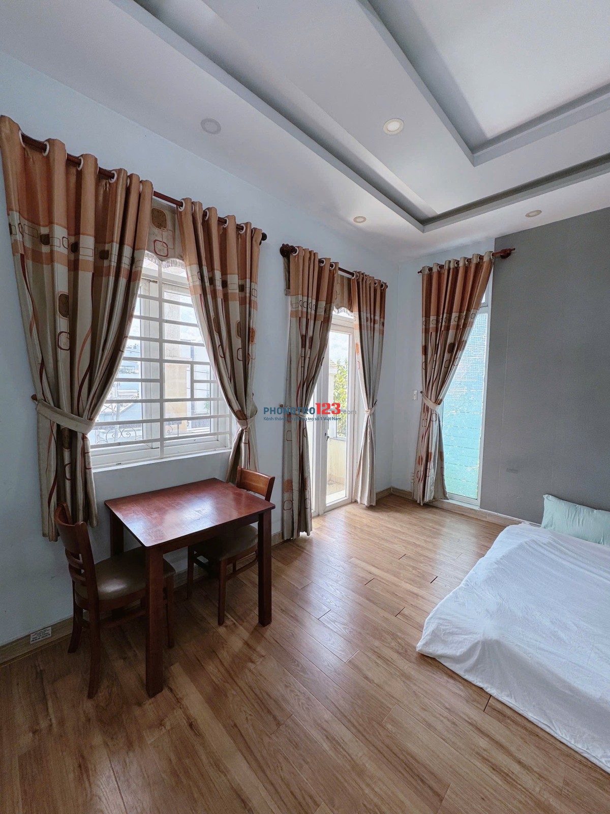 PHÒNG BAN CÔNG RỘNG 30M2 - NGAY NGUYỄN THỊ ĐỊNH - NGUYỄN DUY TRINH - ĐẦY ĐỦ NỘI THẤT