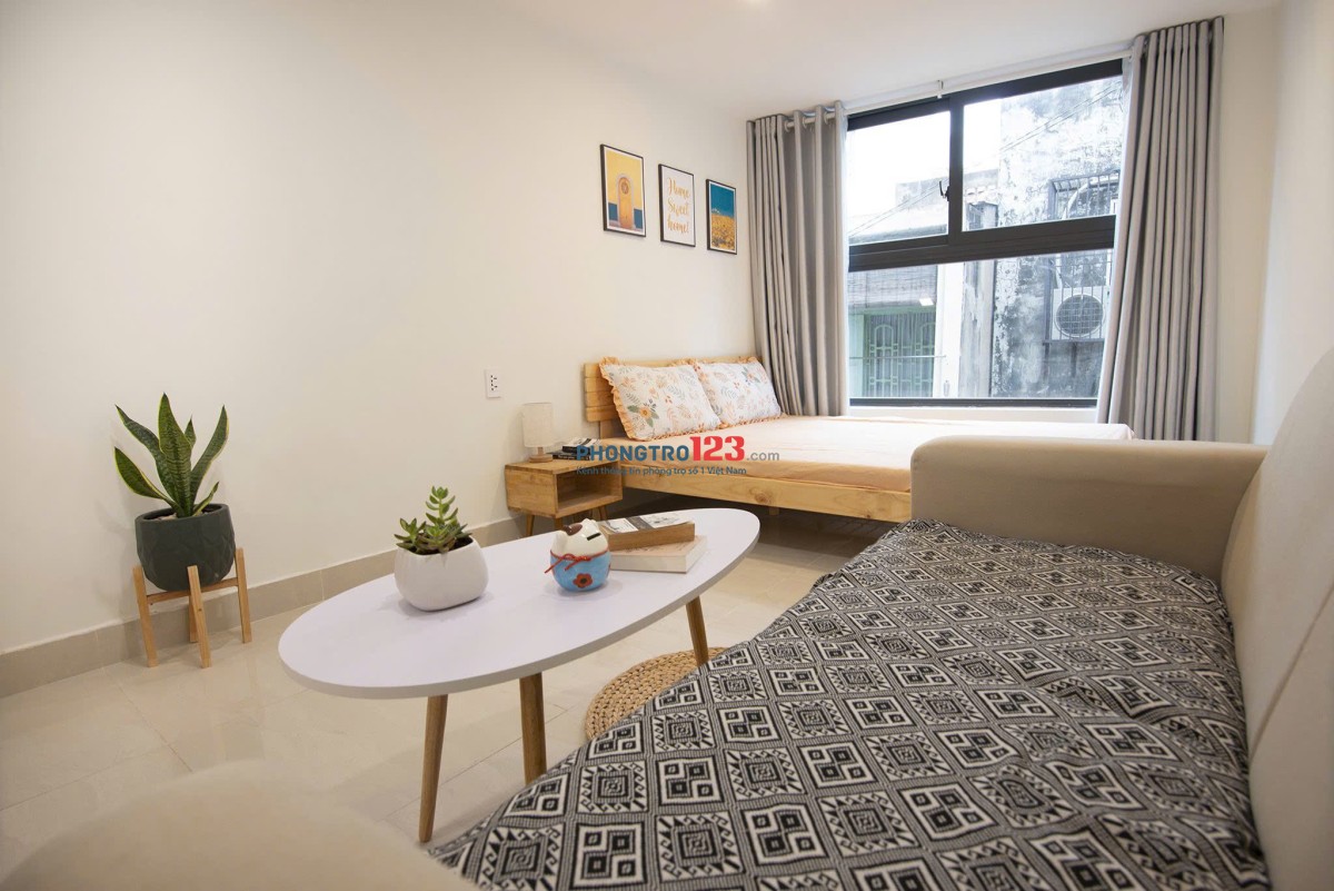 TRỌ BÌNH THẠNH GẦN CHỢ BÀ CHIỂU,Q1,Q3 - CỬA SỔ ĐÓN NẮNG FULL NỘI THẤT - VŨ HUY TẤN - BÌNH THẠNH