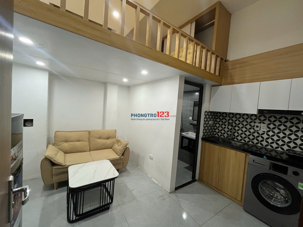 Gác xép full đồ – Khương Trung – ở luôn – gần nhiều ĐH – chỉ 4.5tr, có thang máy