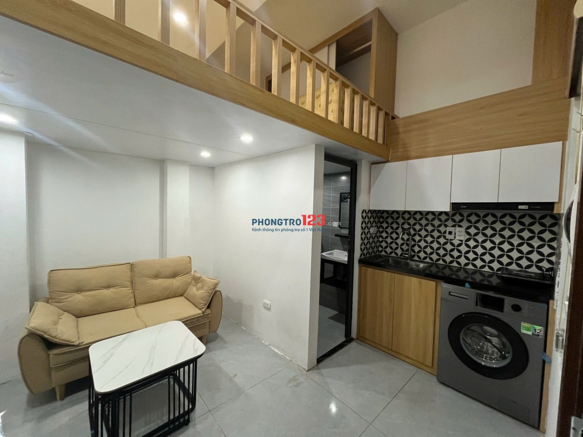 Gác xép full đồ – Khương Trung – ở luôn – gần nhiều ĐH – chỉ 4.5tr, có thang máy