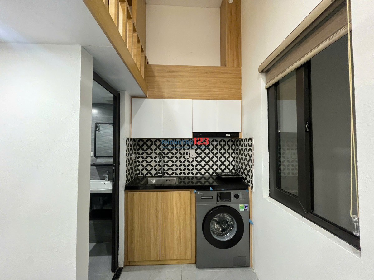 Gác xép full đồ – Khương Trung – ở luôn – gần nhiều ĐH – chỉ 4.5tr, có thang máy