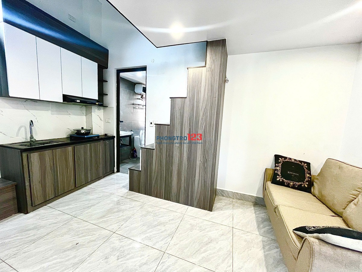 Studio gác xép rộng – full nội thất – gần Bách Khoa, Kinh Tế – chỉ từ 5tr, có thang máy