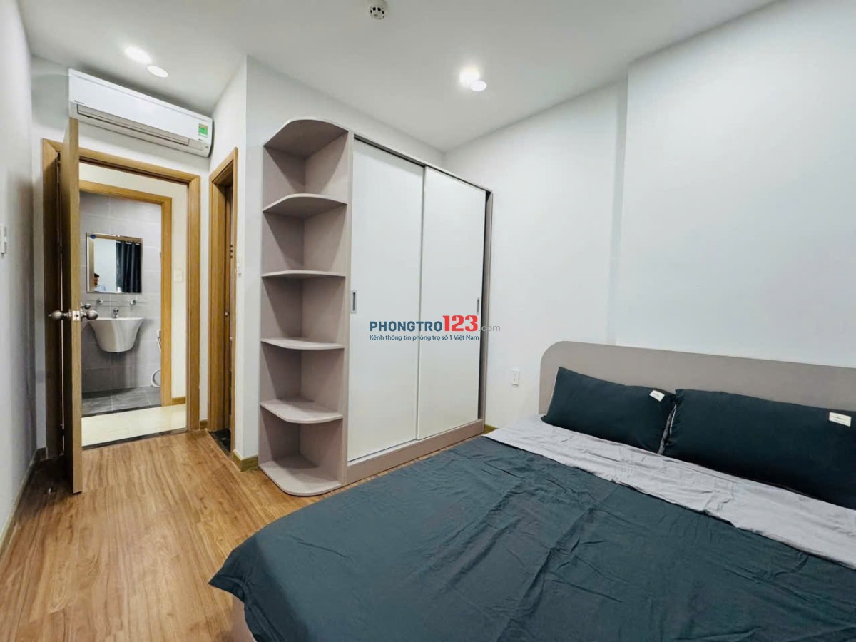 CHung cư Satra, Phan Đăng Lưu, PN: 16tr, 95m2, 2p ngủ, Full nội thất