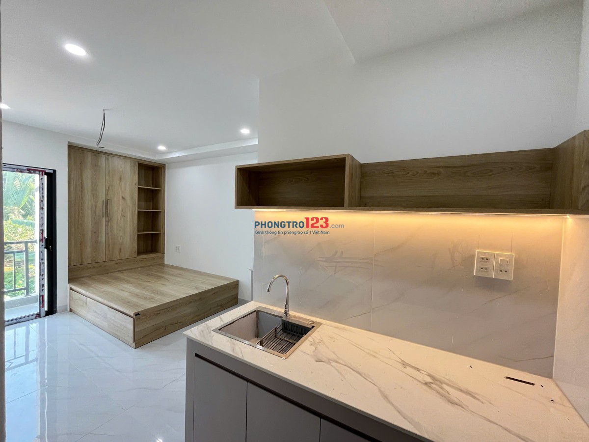 Căn hộ ban công full nội thất mới xây, ngay NVLinh gần NTThập, cầu Phú Mỹ, Lotte mart