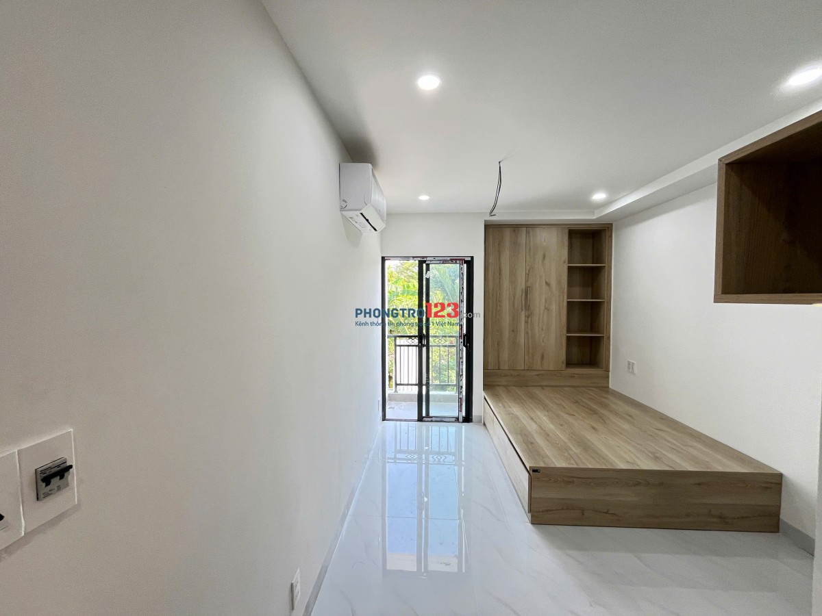 Căn hộ ban công full nội thất mới xây, ngay NVLinh gần NTThập, cầu Phú Mỹ, Lotte mart