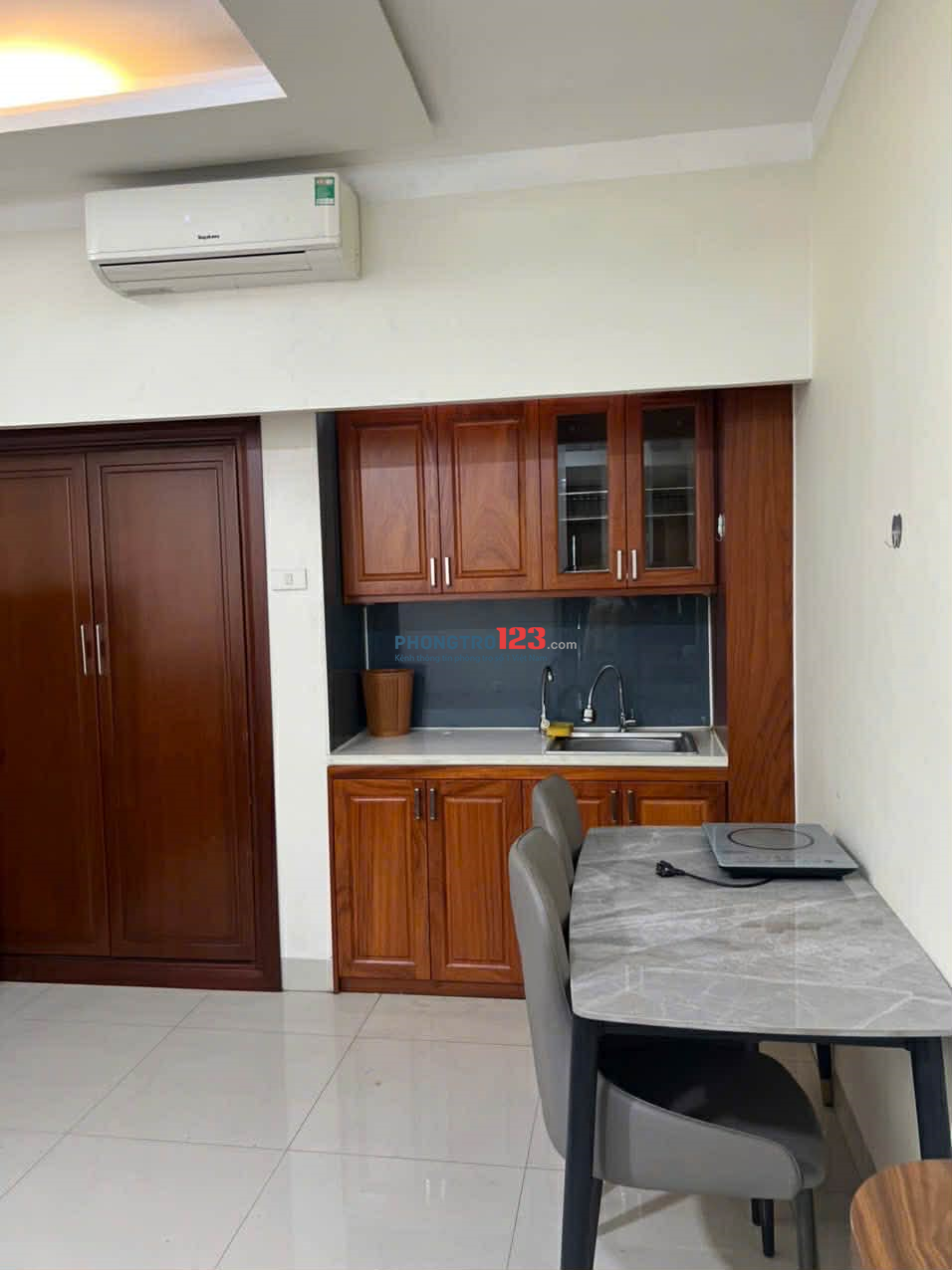 Cho thuê gấp phòng trọ 602 Bạch Đằng, 4,5 triệu, 20m2, đầy đủ tiện nghi