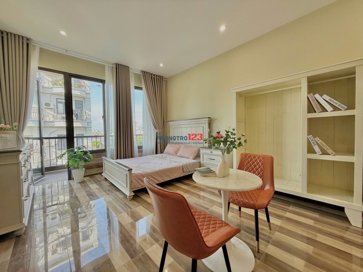 CĂN HỘ STUDIO BAN CÔNG FULL NỘI THẤT. TÂN QUY-QUẬN 7 GẦN LOTTE MART, TDTU,RMIT, ….