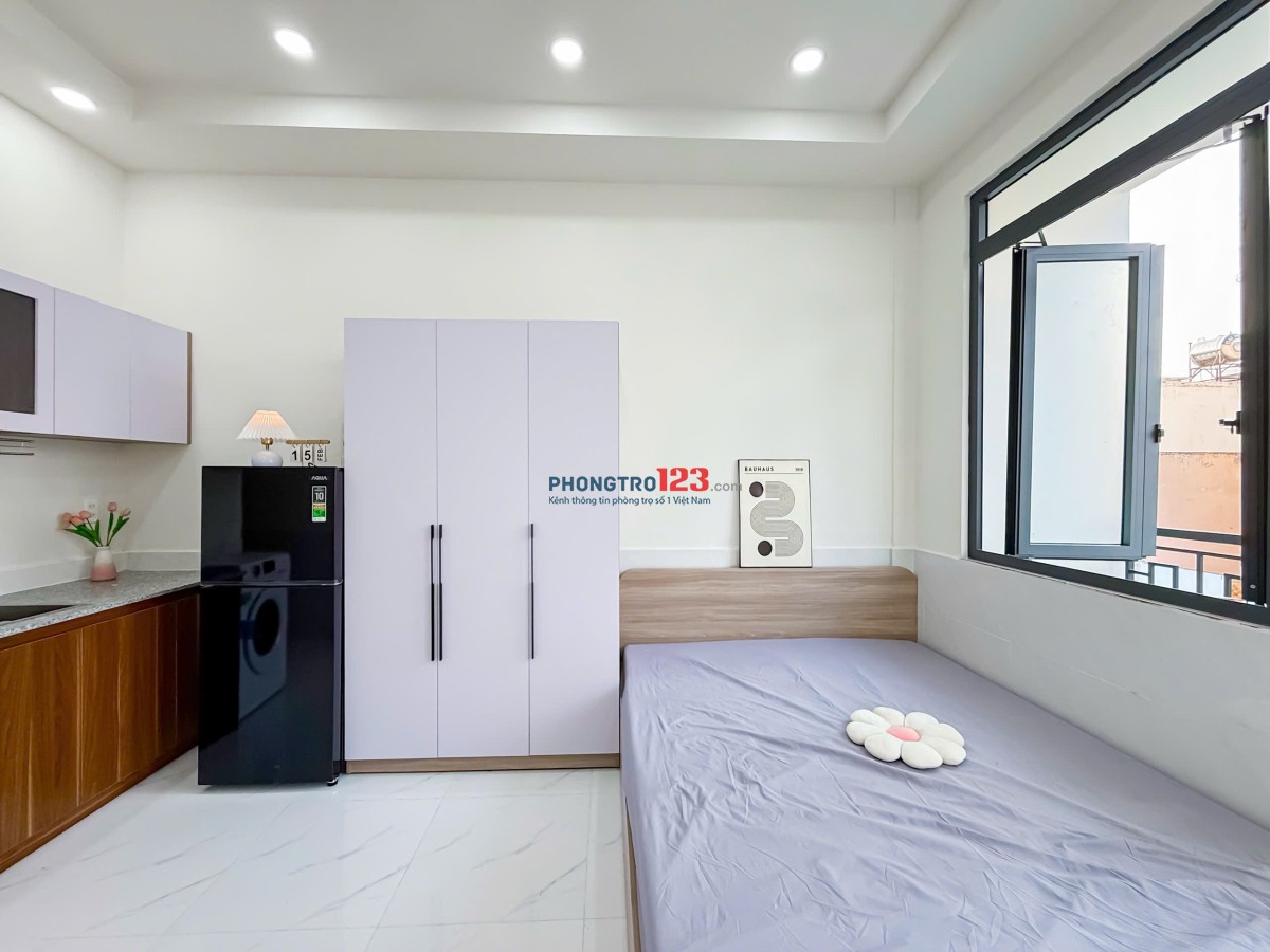 CĂN HỘ STUDIO BAN CÔNG FULL NỘI THẤT. TÂN QUY-QUẬN 7 GẦN LOTTE MART, TDTU,RMIT, ….