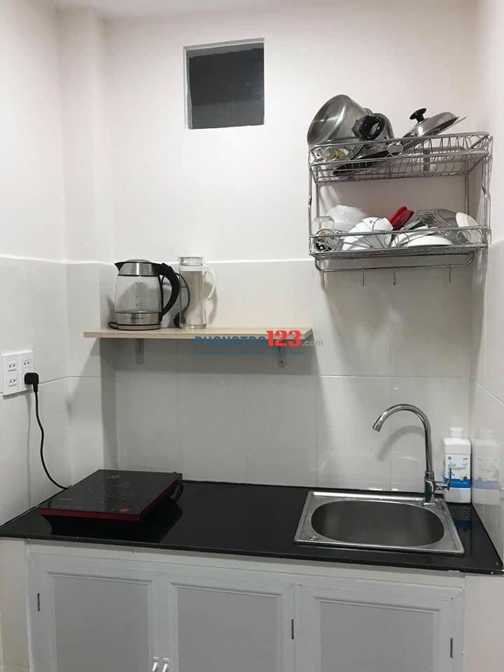 CHÍNH CHỦ CHO THUÊ STUDIO 333/100 TRẦN BÌNH TRỌNG P4-Q5 ĐỦ NỘI THẤT