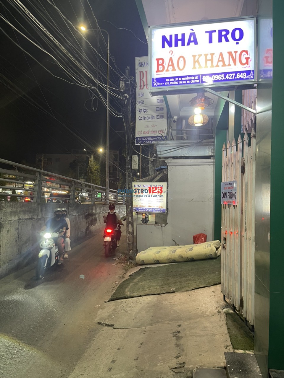 Đừng bỏ qua căn phòng trọ tại 137 A2 đường Nguyễn Văn Cừ, Phường An Khánh, Quận Ninh Kiều (cũ)!