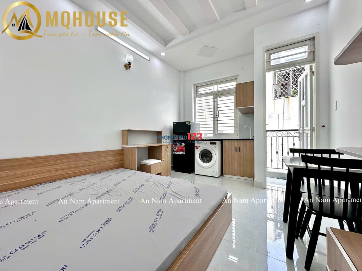 TRỌ BÌNH THẠNH GẦN CHỢ BÀ CHIỂU,ĐH VĂN LANG - BAN CÔNG MÁY GIẶT RIÊNG - PHAN VĂN TRỊ - BÌNH THẠNH