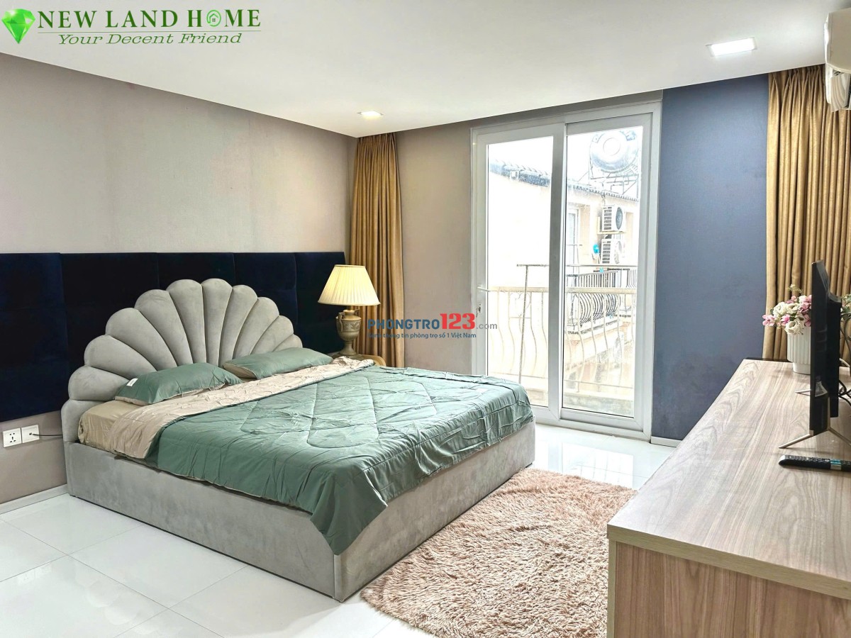 Căn hộ ban công,cửa sổ rộng full nội thất đường HQViệt q7,gần HTPhat,trường qte Canada,Phú Mỹ Hưng