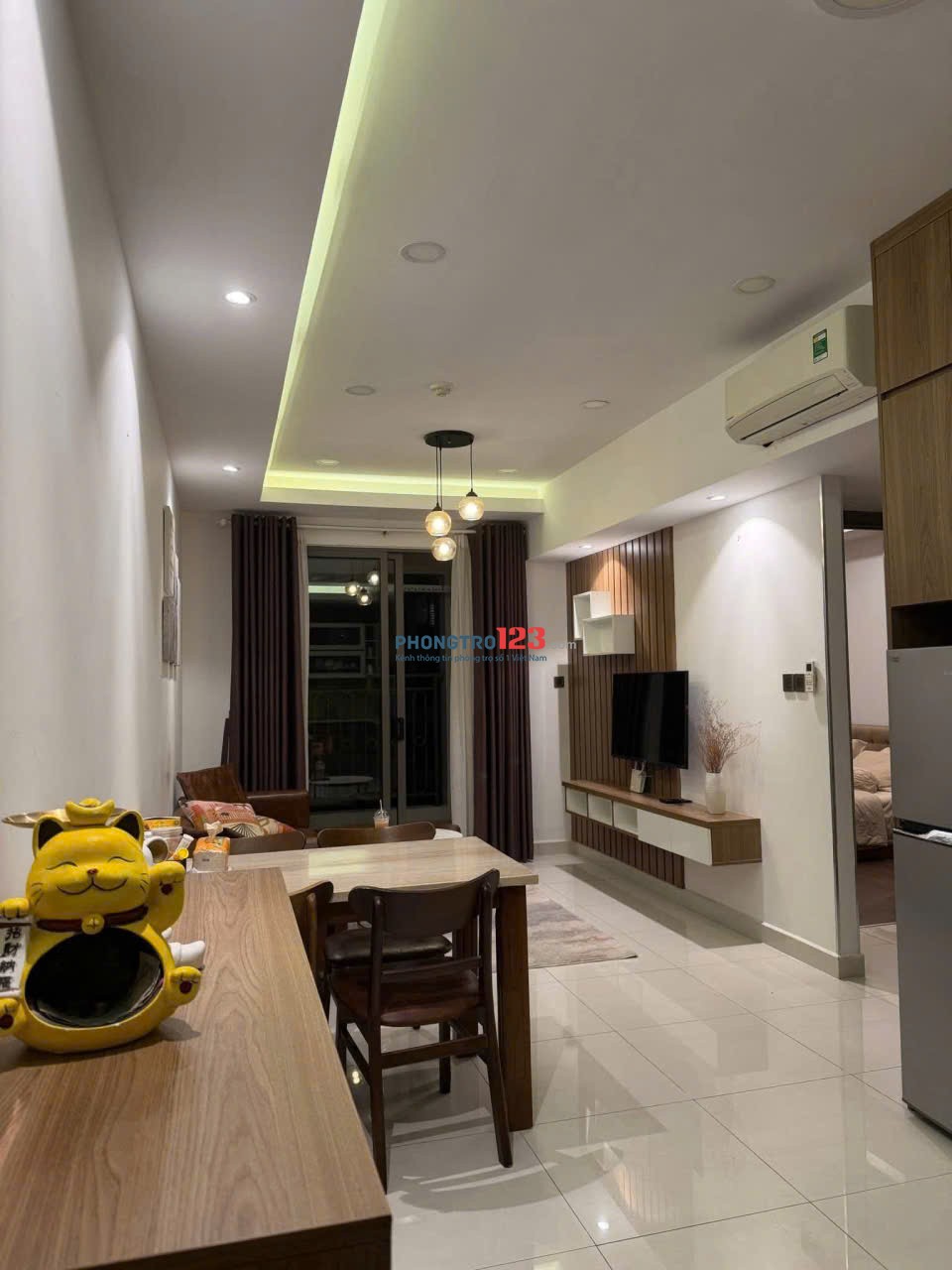 Chung cư Phúc Yên, 2p ngủ, 2wc, có nội thất, Phan Huy Ích, TB giá 10tr