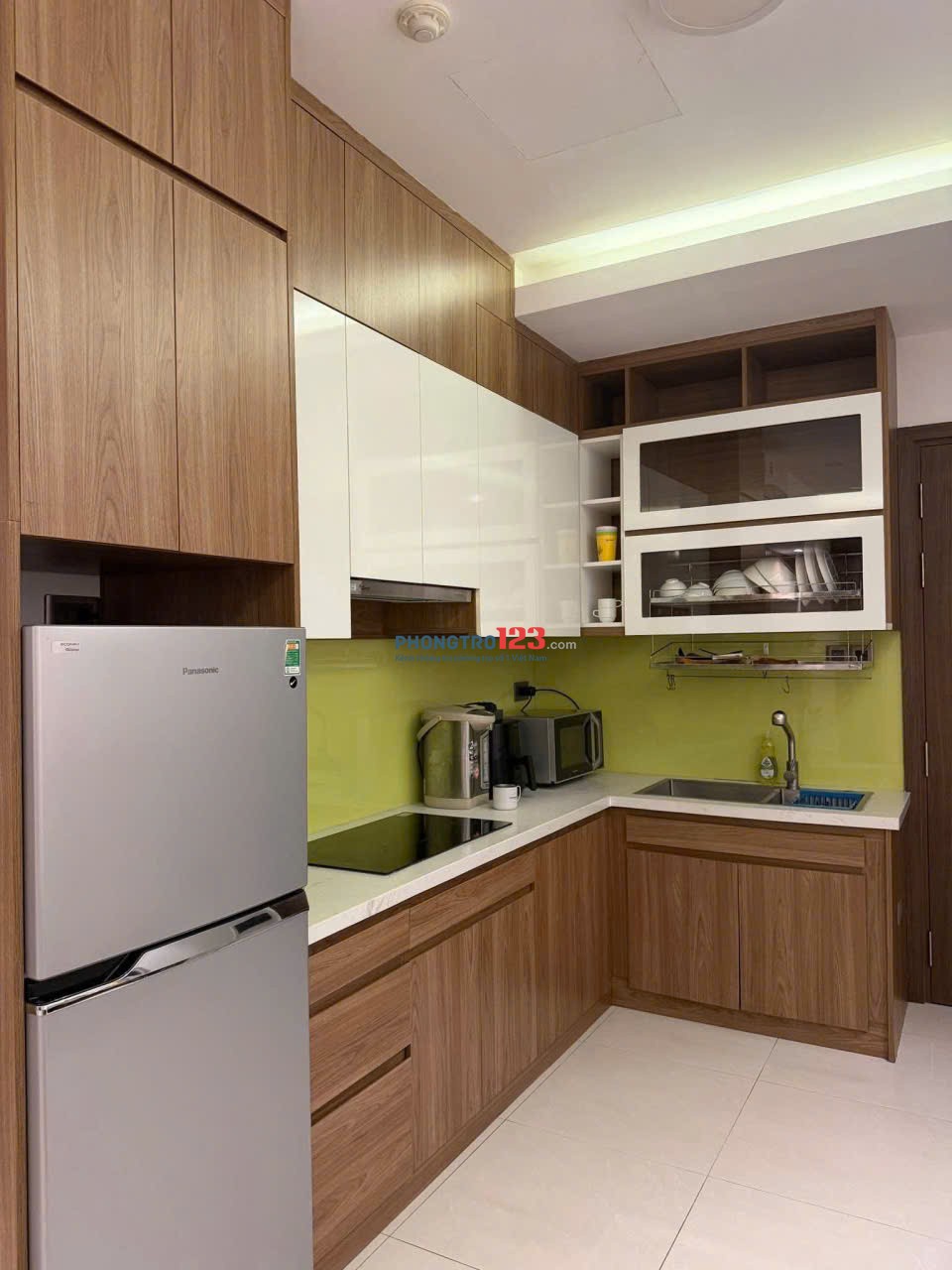 Chung cư Phúc Yên, 2p ngủ, 2wc, có nội thất, Phan Huy Ích, TB giá 10tr