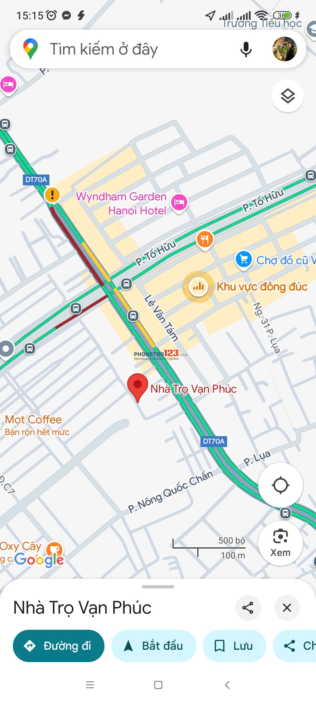 PHÒNG VSKK CÓ BAN CÔNG + 2 MẶT CỬA SỔ THOÁNG Ở VẠN PHÚC, HÀ ĐÔNG giá 3,3tr