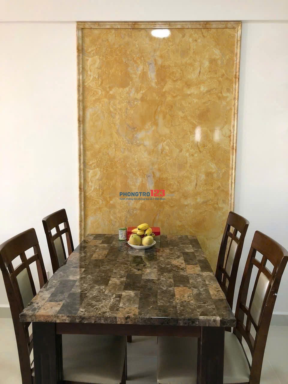 Chung cư Mỹ Phước, Bùi Hữu Nghĩa, BT: 13tr/th, 2p ngủ, full NT, ban cô