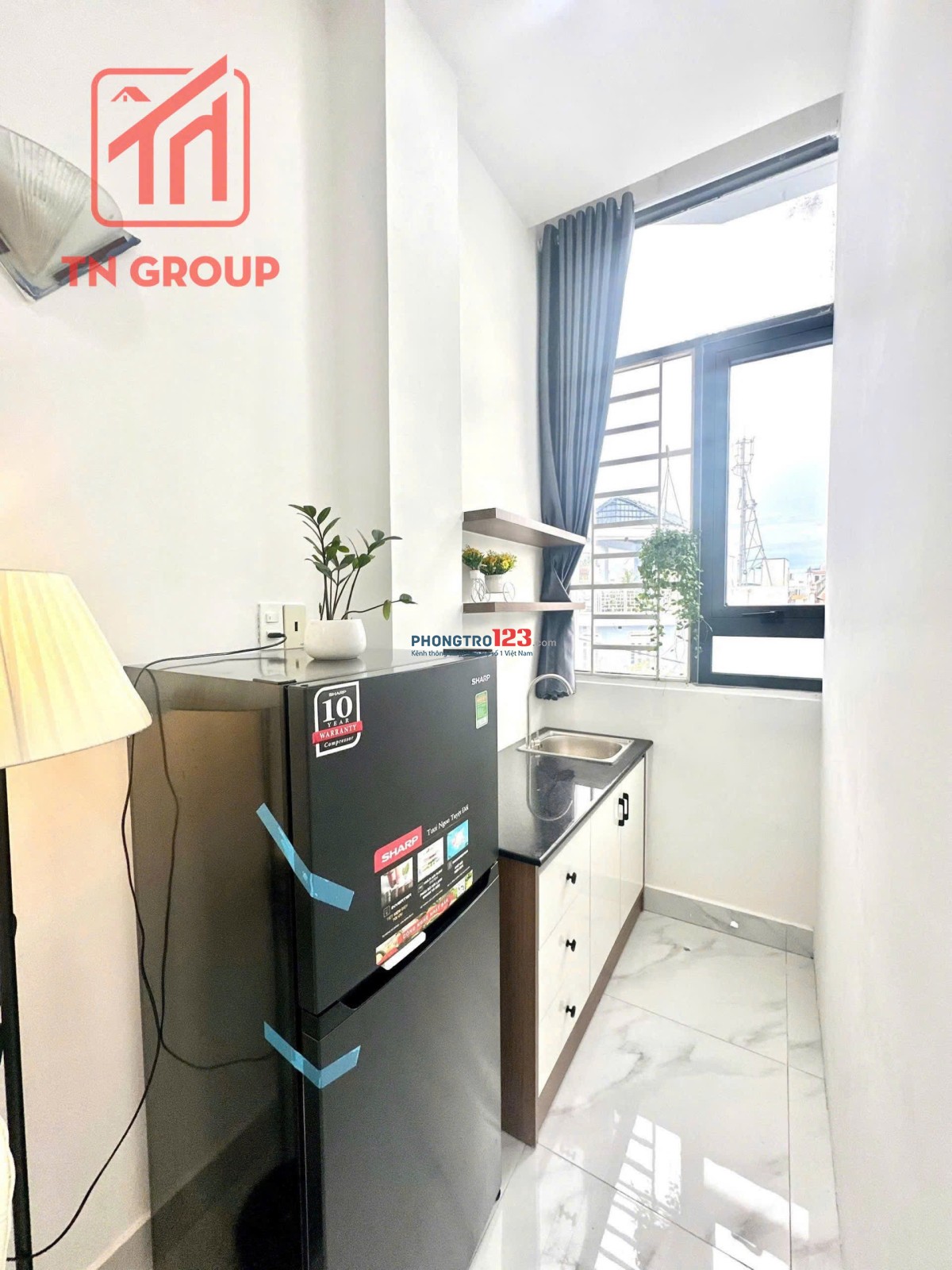 CHO THUÊ CĂN HỘ 2PN NGAY NGÃ TƯ HÀNG XANH