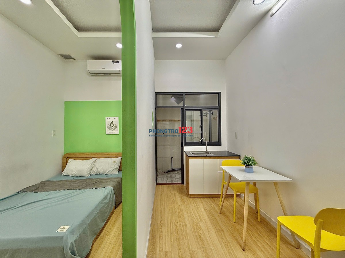 1PN TÁCH BẾP FULL NỘI THẤT NGAY LÊ VĂN THỌ