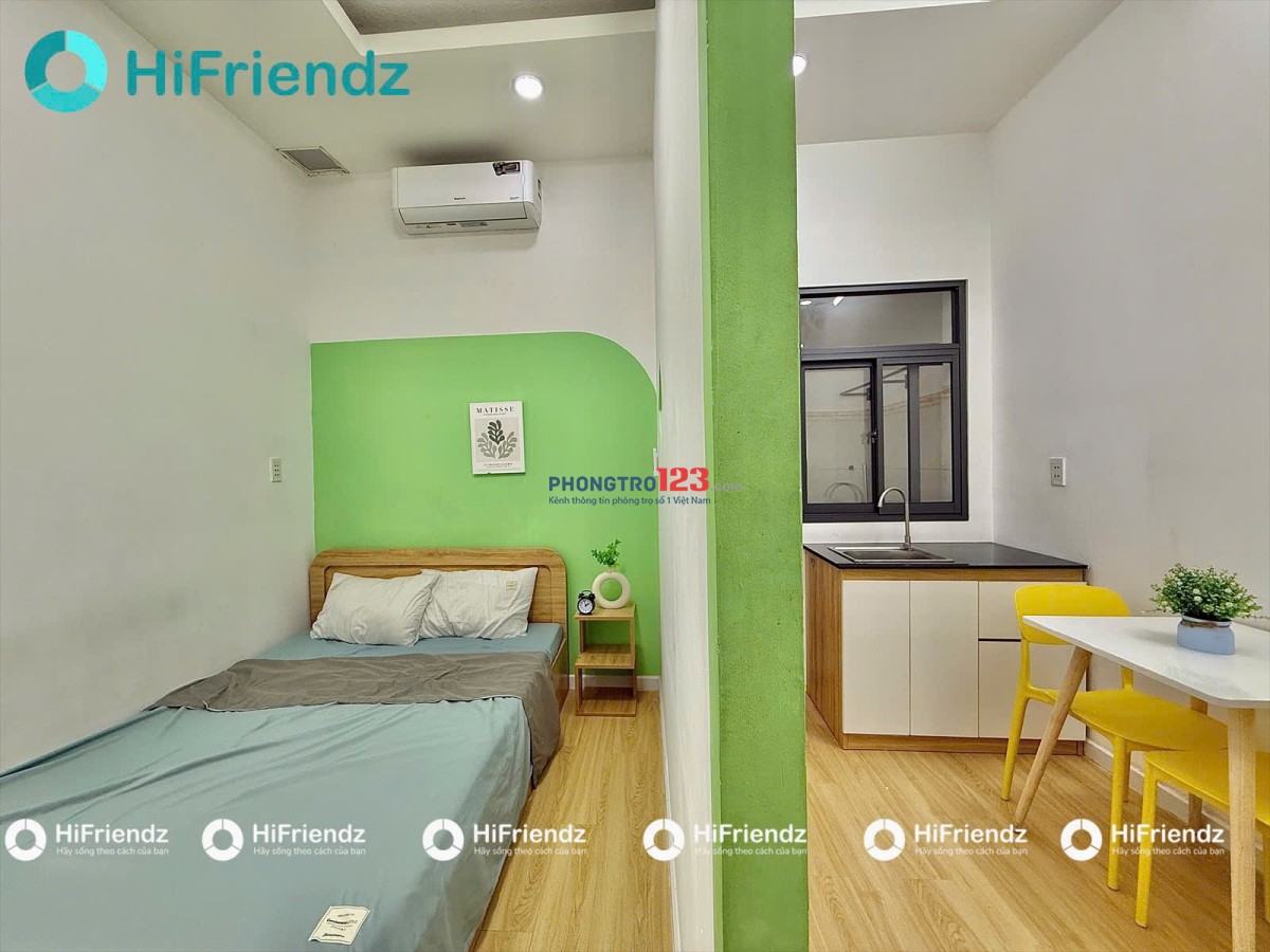 1PN TÁCH BẾP FULL NỘI THẤT NGAY LÊ VĂN THỌ