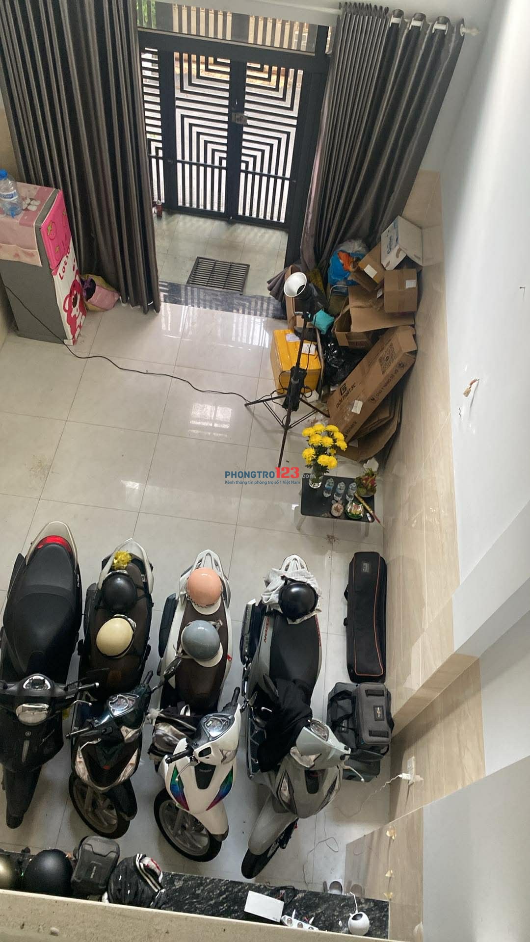 CHO THUÊ PHÒNG TRONG NHÀ NGUYÊN CĂN – KHÔNG CỌC – CUỐI THÁNG DỌN VÀO