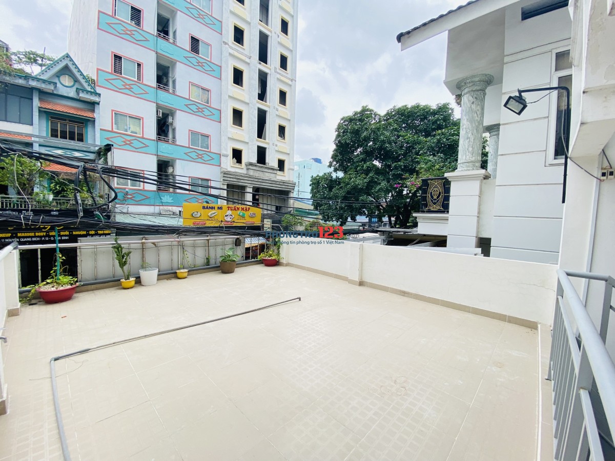 Cho thuê Phòng trọ Diện tích lớn, Gần trung tâm, Tiện dì lại tại Nguyễn Quang Bích - P.13 - Tân Bình