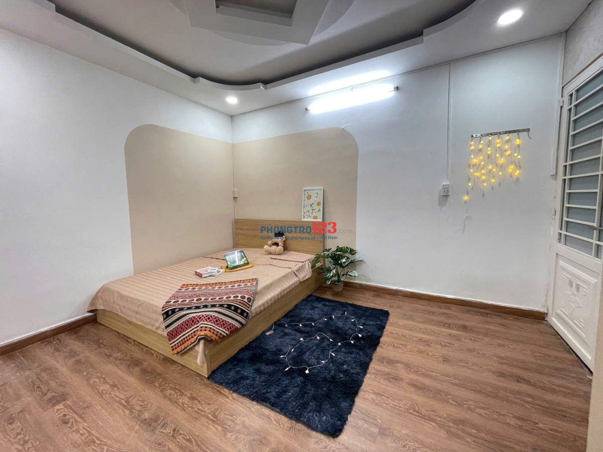 TRỌ BÌNH THẠNH GẦN CHỢ BÀ CHIỂU,PHÚ NHUẬN - 1 PHÒNG NGỦ 35m2 FULL NỘI THẤT - NGUYỄN VĂN ĐẬU - BT