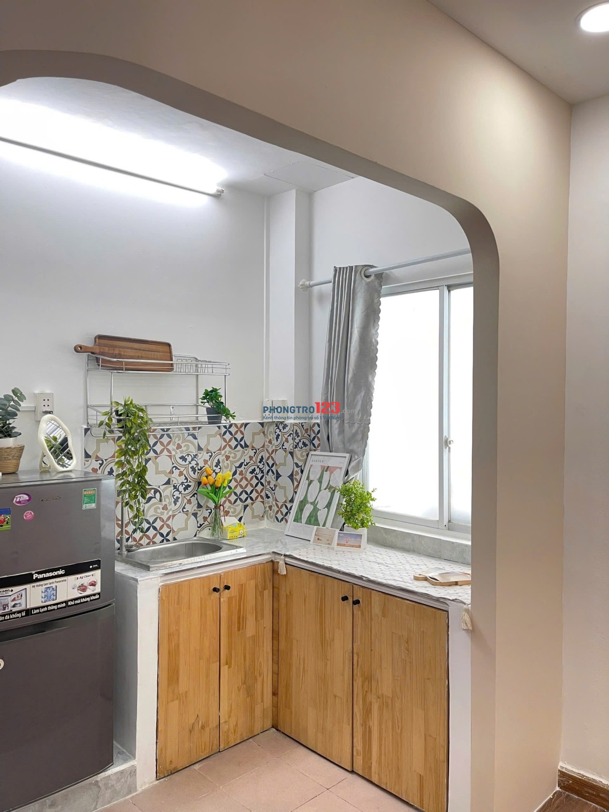 TRỌ BÌNH THẠNH GẦN CHỢ BÀ CHIỂU,PHÚ NHUẬN - 1 PHÒNG NGỦ 35m2 FULL NỘI THẤT - NGUYỄN VĂN ĐẬU - BT