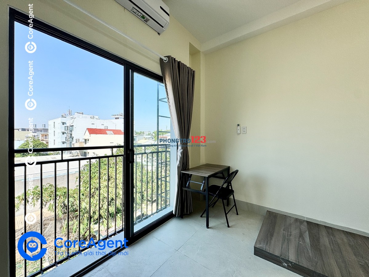 STUDIO MỚI XÂY FULL NỘI THẤT CÓ BAN CÔNG NGAY TẠI TRỤC TRƯƠNG VĂN HẢI