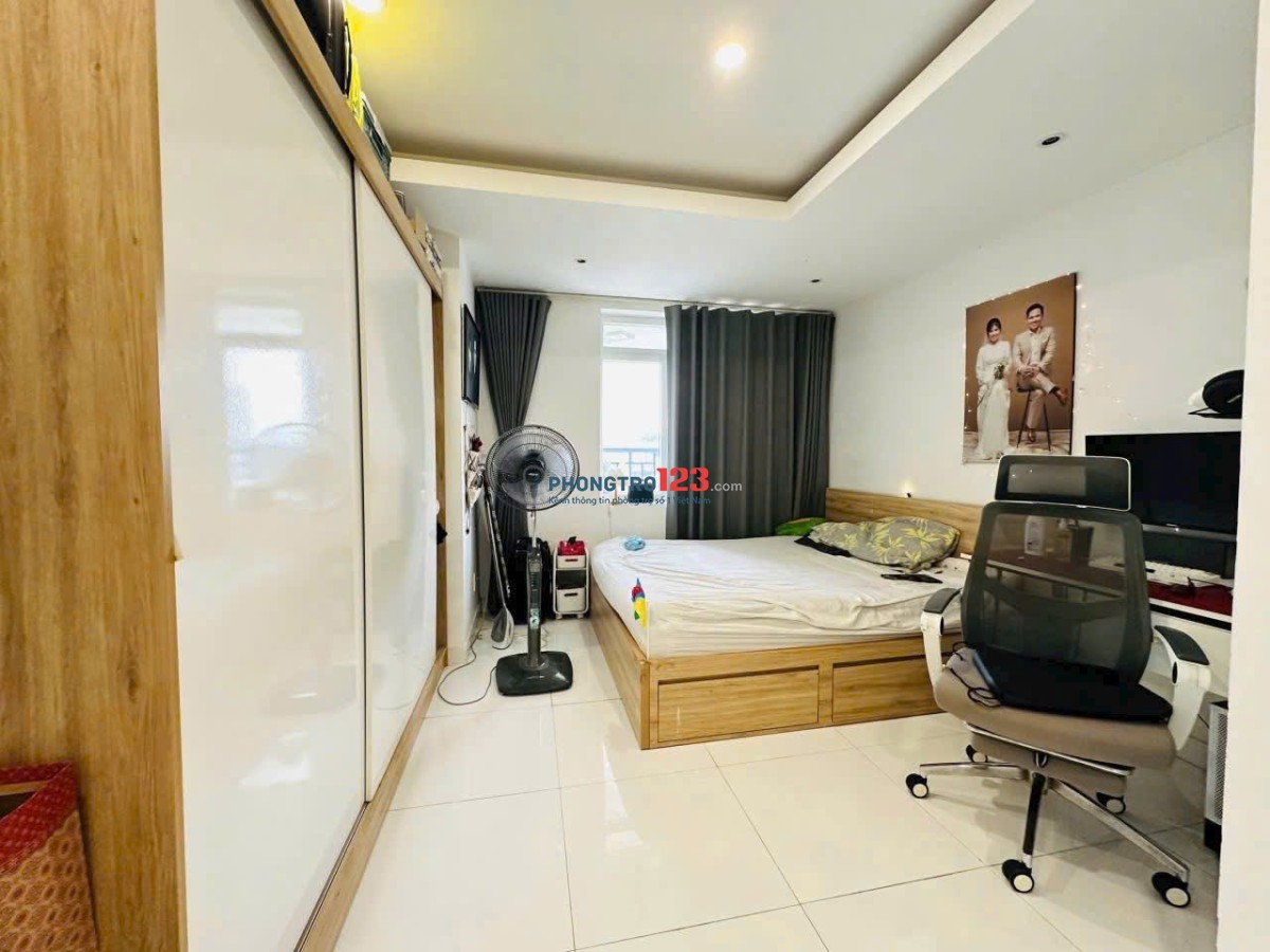 Giá 12tr/th, C/c Mỹ Phước, Bùi Hữu Nghĩa, BT: 2p ngủ, , Full NT, 80m2.