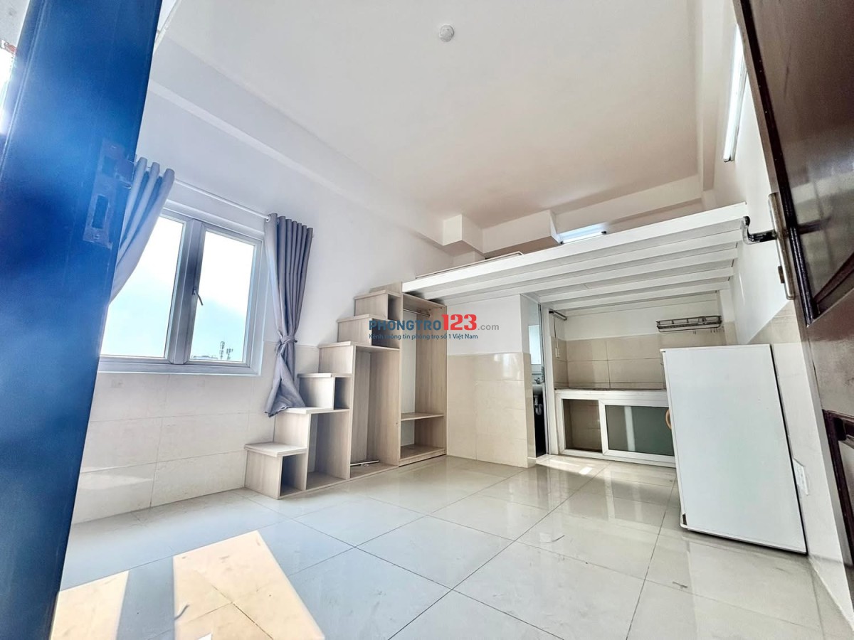 Phòng trọ Tân Phú có gác có máy lạnh mới xây