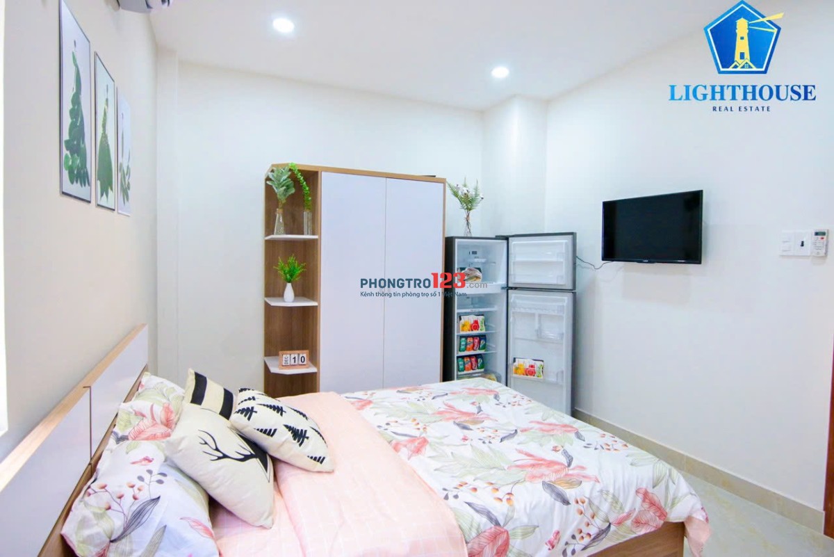 TRỌ BÌNH THẠNH GẦN CHỢ BÀ CHIỂU, PHÚ NHUẬN - FULL NỘI THẤT CỬA SỔ SÁNG - PHAN ĐĂNG LƯU - BÌNH THẠNH