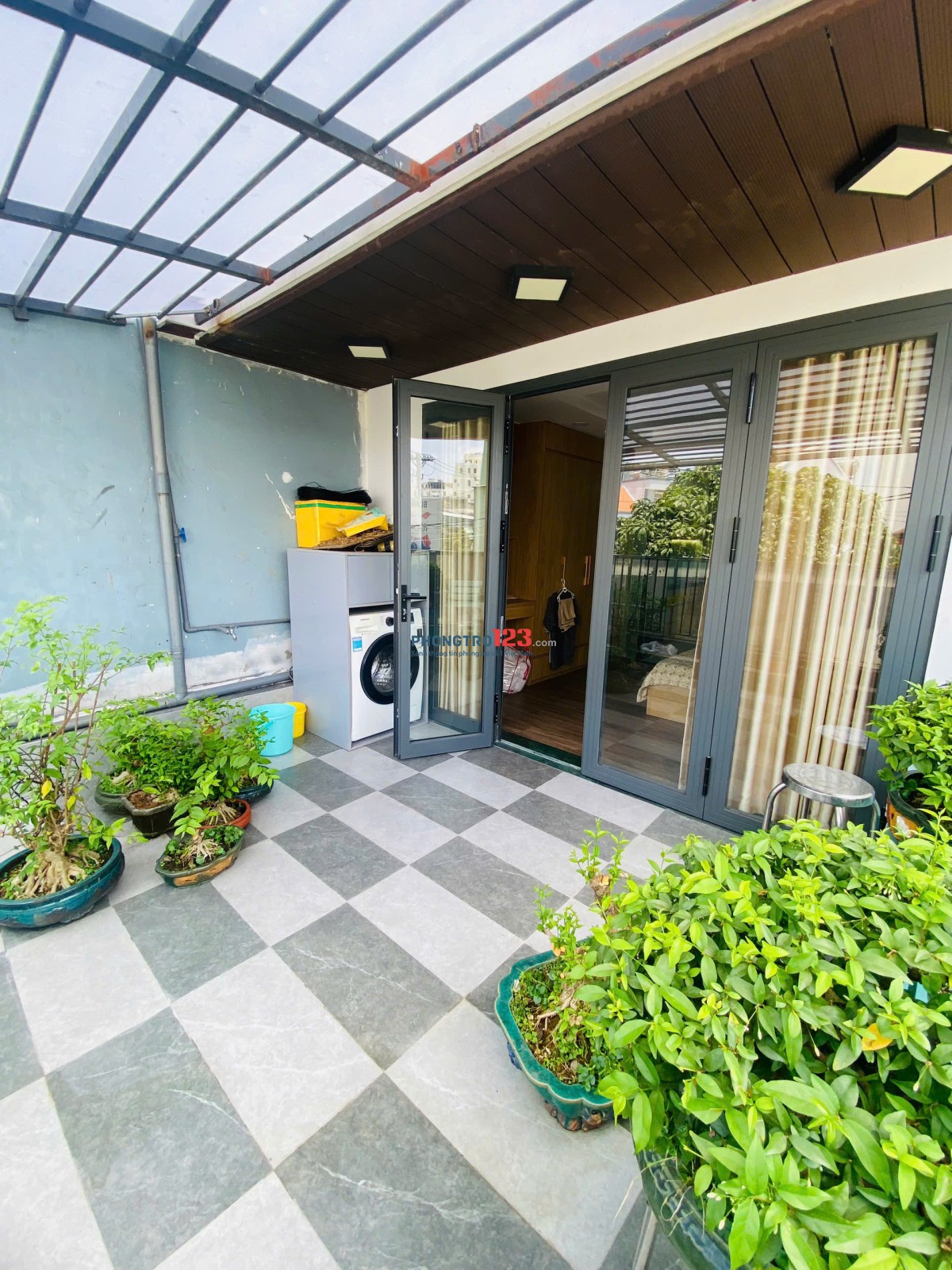  Căn hộ 1PN riêng – Sân lớn – Tân Quy, Quận 7