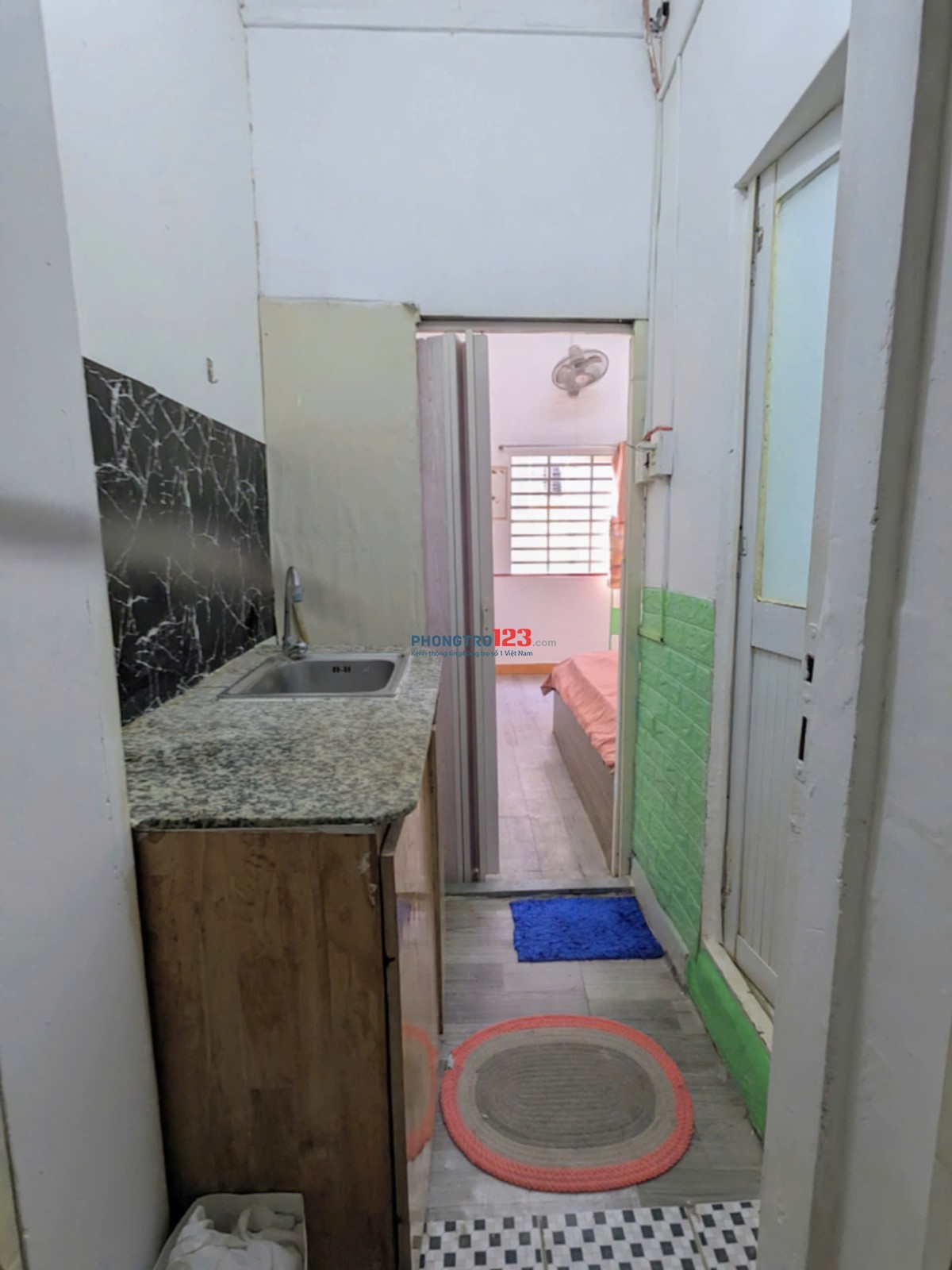 Phòng 4tr5, tách bếp sát ga Metro Văn Thánh