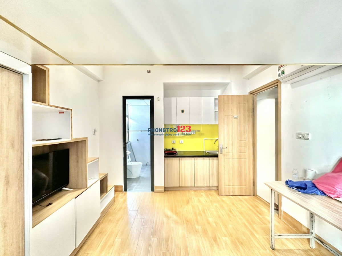 Đầu t4 có P305 giá 6tr5. Phòng Duplex cửa sổ 25m2 tại Tòa 51/x đường số 3 Trần Não, An Khánh, q2