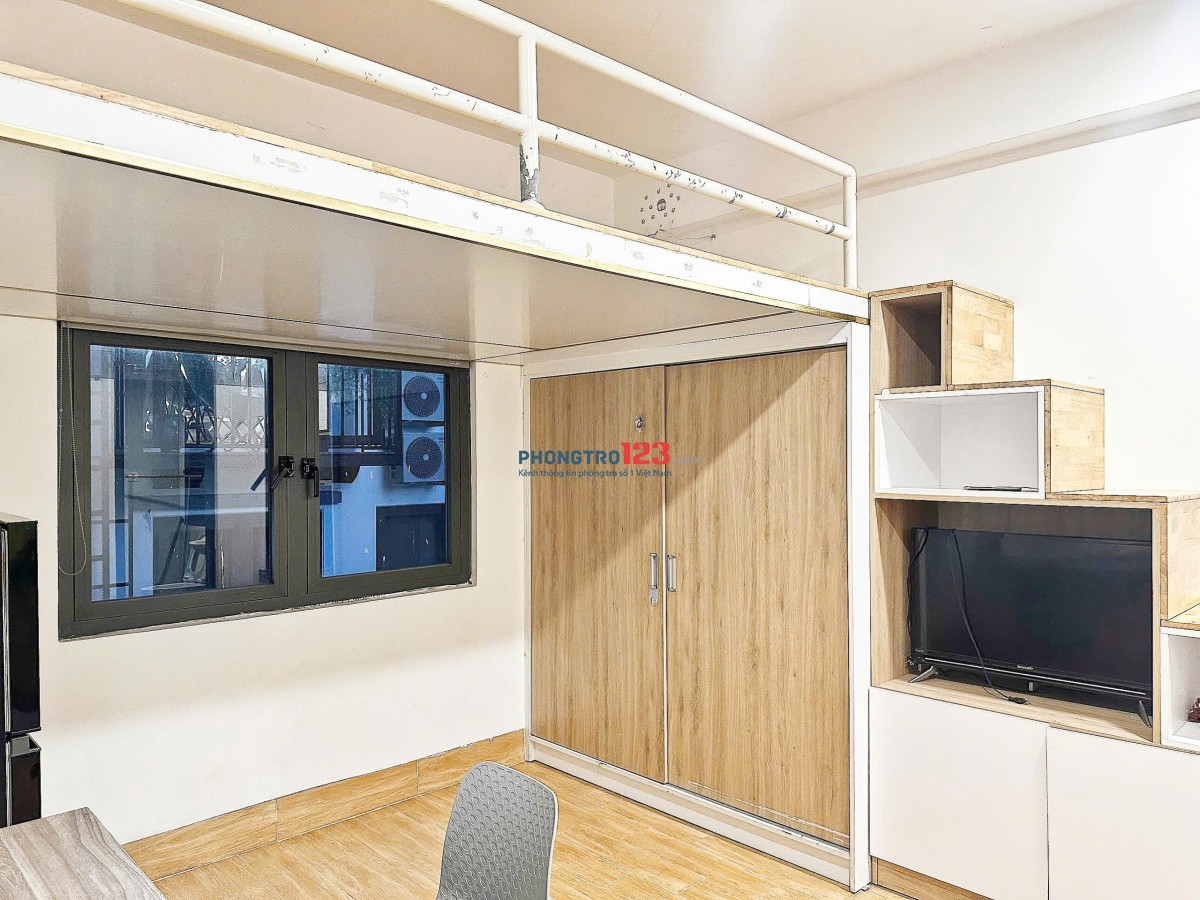 Đầu t4 có P305 giá 6tr5. Phòng Duplex cửa sổ 25m2 tại Tòa 51/x đường số 3 Trần Não, An Khánh, q2