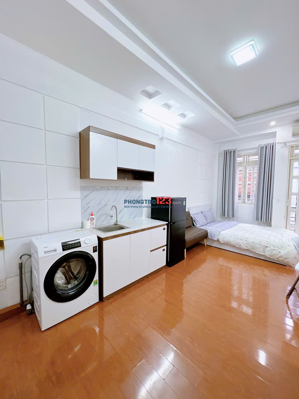 TRỌ PHÚ NHUẬN GẦN CHỢ BÀ CHIỂU,Q1,Q3 - 35m2 MÁY GIẶT RIÊNG BAN CÔNG THOÁNG - PHAN XÍCH LONG - PN