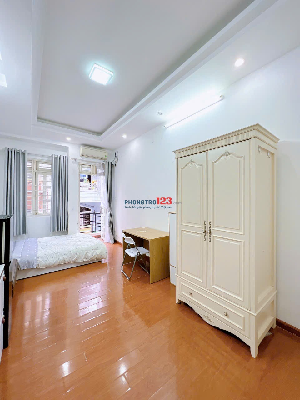 TRỌ PHÚ NHUẬN GẦN CHỢ BÀ CHIỂU,Q1,Q3 - 35m2 MÁY GIẶT RIÊNG BAN CÔNG THOÁNG - PHAN XÍCH LONG - PN