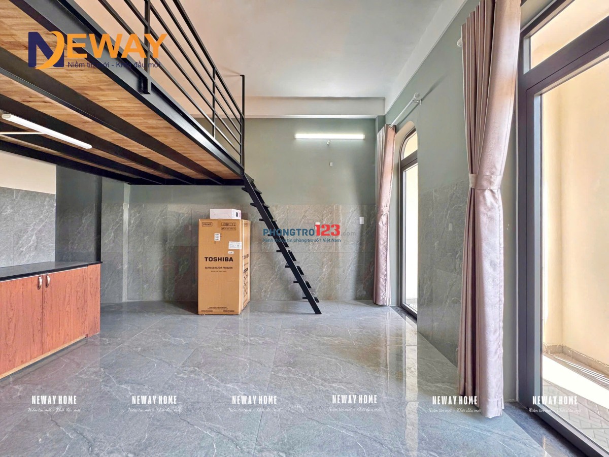 Căn hộ mini/ Duplex full nội thất siêu rộng ngay Hồ Văn Long , Cầu Bà Hom