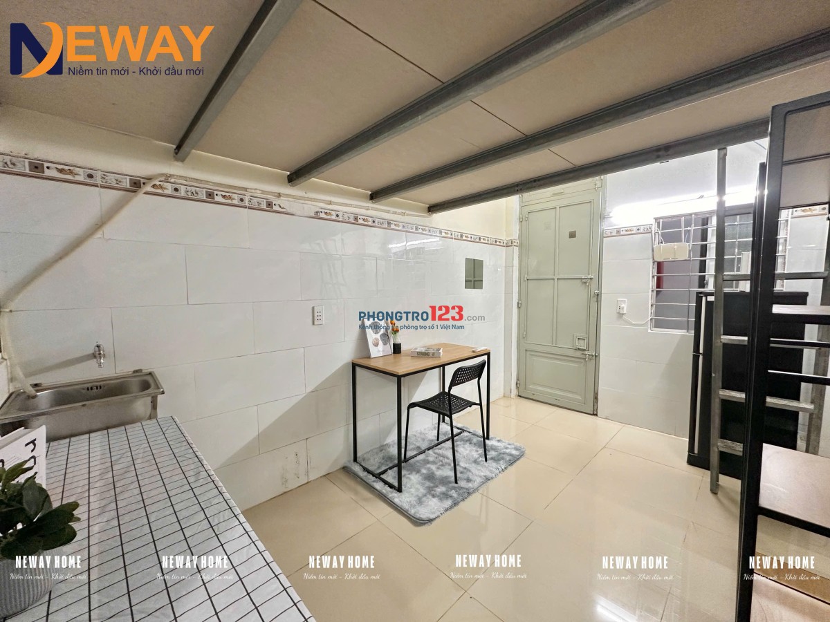 PHÒNG TRỌ CÓ GÁC CAO, RỘNG CÓ THANG MÁY NGAY TRƯỜNG CHINH