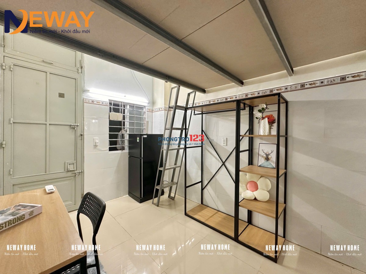 PHÒNG TRỌ CÓ GÁC CAO, RỘNG CÓ THANG MÁY NGAY TRƯỜNG CHINH