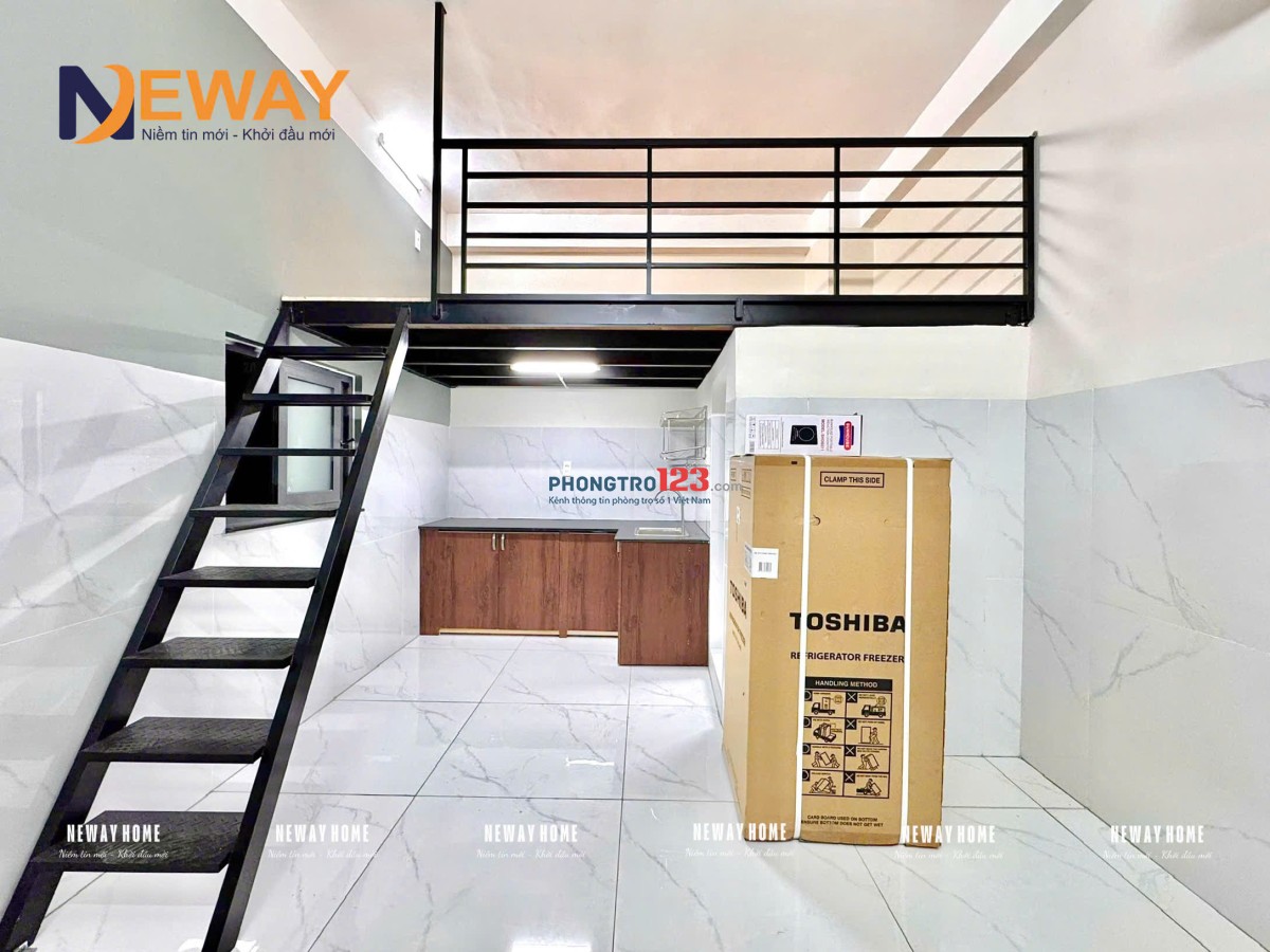 Căn hộ mini/ Duplex full nội thất siêu rộng ngay Hồ Văn Long , Cầu Bà Hom