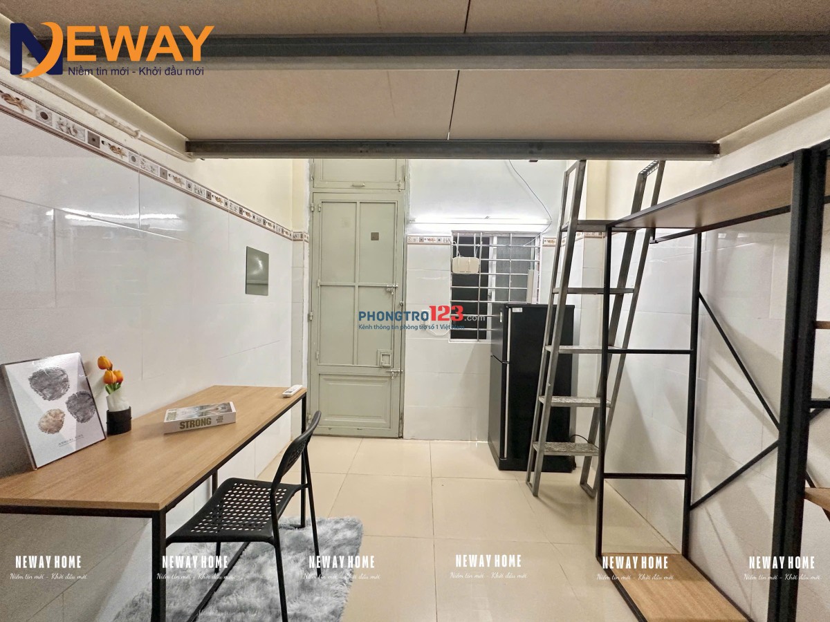 PHÒNG TRỌ CÓ GÁC CAO, RỘNG CÓ THANG MÁY NGAY TRƯỜNG CHINH