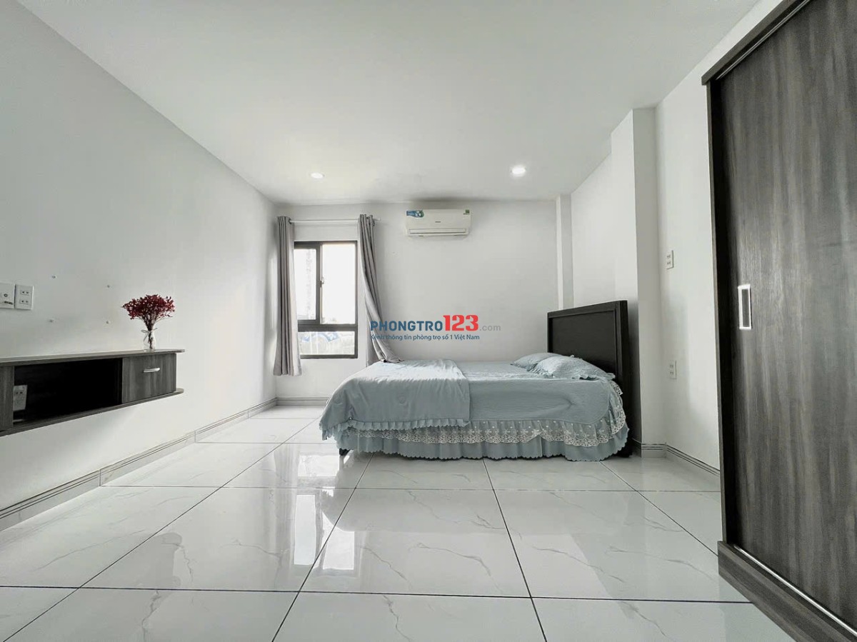 Cho Thuê Phòng Bình Thạnh, cửa sổ thoáng có thang máy gần Phan Đăng Lưu, chợ Bà Chiểu tiện đi quận 1