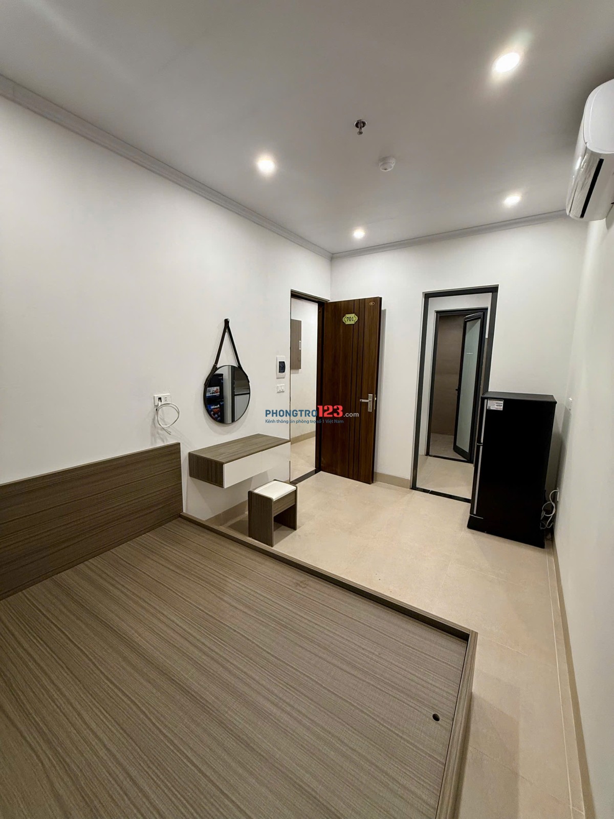 CHÍNH CHỦ CHO THUÊ CĂN HỘ MINI KHU VỰC TRẦN BÌNH, NỘI THẤT ĐẦY ĐỦ