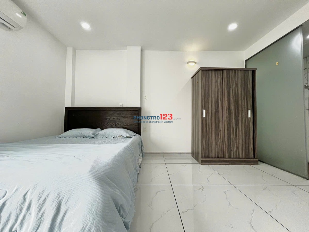 Cho Thuê Phòng Bình Thạnh, cửa sổ thoáng có thang máy gần Phan Đăng Lưu, chợ Bà Chiểu tiện đi quận 1