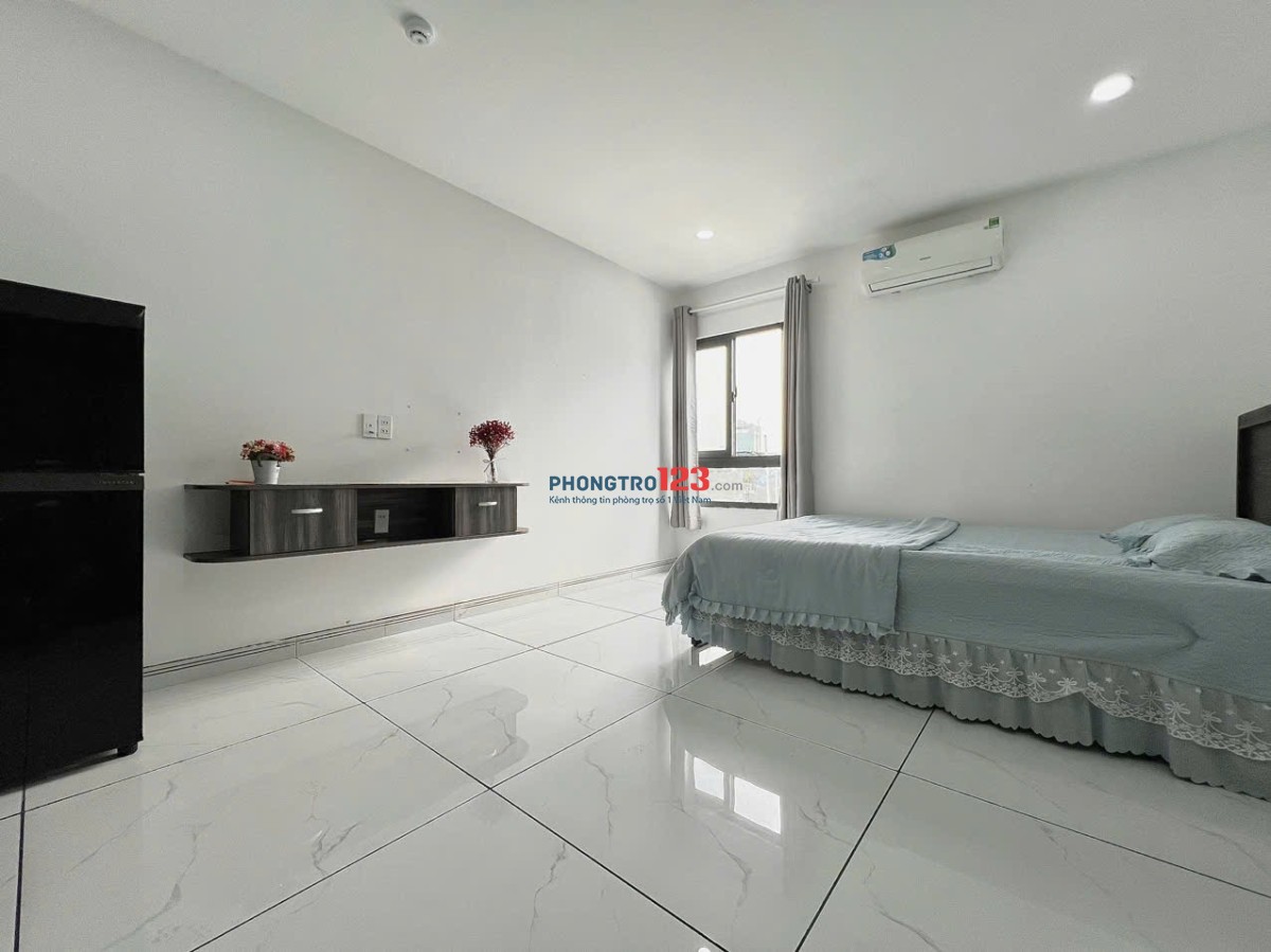Cho Thuê Phòng Bình Thạnh, cửa sổ thoáng có thang máy gần Phan Đăng Lưu, chợ Bà Chiểu tiện đi quận 1