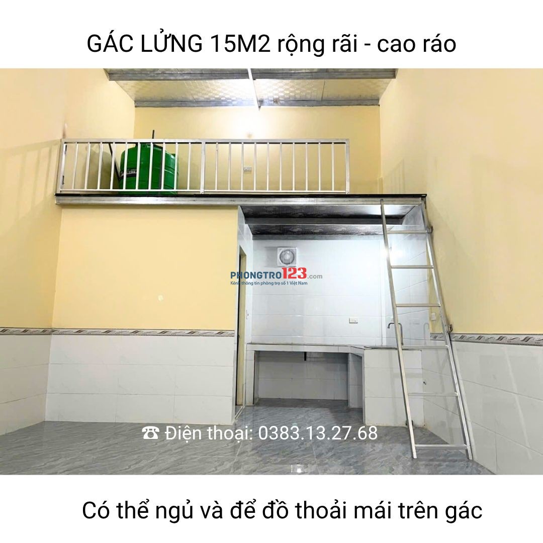 Phòng trọ khép kín vinh nghệ an, diện tích 35 m2 có gác lửng 15m2