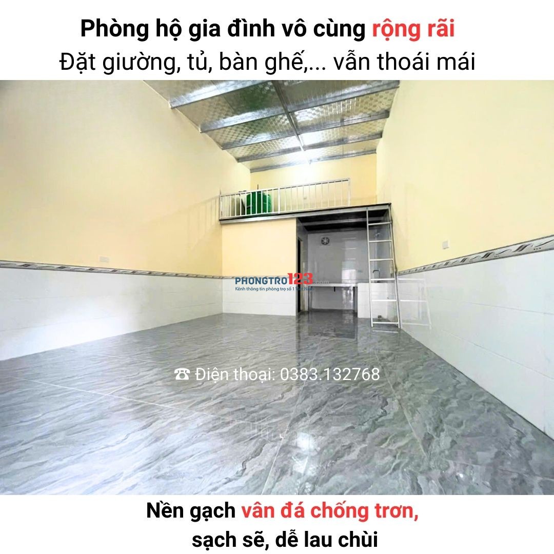 Phòng trọ khép kín vinh nghệ an, diện tích 35 m2 có gác lửng 15m2
